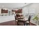Open floor plan showing the dining area and kitchen with stainless appliances at 1840 Brighton Se Blvd, Atlanta, GA 30316
