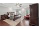 Spacious main bedroom suite features a tray ceiling and lots of natural light at 1840 Brighton Se Blvd, Atlanta, GA 30316