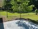 Backyard featuring a concrete patio area and green grass at 2875 Carriage Ln, Atlanta, GA 30349