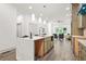 Open-concept kitchen with a large island, modern appliances, and seamless flow into the living space at 2318 Polar Rock Terrace, Atlanta, GA 30315