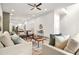 Bright open-concept living area featuring modern furnishings and decor at 2318 Polar Rock Terrace, Atlanta, GA 30315