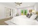 Relaxing main bedroom with a private balcony, plush bedding, and access to a spa-like en suite bathroom at 2318 Polar Rock Terrace, Atlanta, GA 30315
