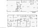 Complete home floor plan showing layout of both floors at 110 3Rd St, Fayetteville, GA 30214