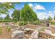 Charming neighborhood park with meandering streams and a wooded playscape at 110 3Rd St, Fayetteville, GA 30214