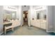 Large main bathroom with dual sinks and a walk-in shower at 2759 Beddington Way, Suwanee, GA 30024