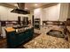 Gourmet kitchen with stainless steel appliances, center island with gas cooktop, granite countertops, and white cabinetry at 308 Forkwood Trl, Woodstock, GA 30189
