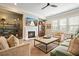 Inviting living room with a fireplace, stylish decor, and plenty of seating at 1598 Aldworth Se Pl, Marietta, GA 30067