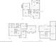 A detailed floor plan shows all floors, including the living room, kitchen, bedrooms, bathrooms, and unfinished basement at 1770 Laurel Creek Dr, Lawrenceville, GA 30043