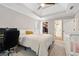 Spacious main bedroom features a walk-in closet and en-suite bathroom, creating a private retreat at 1770 Laurel Creek Dr, Lawrenceville, GA 30043