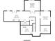 Basement floor plan showcasing utility rooms, a media room, and bathroom for a clear understanding of the lower level's layout at 420 Windswept Ct, Roswell, GA 30075