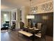 Elegant dining room with modern decor, stylish light fixture, and seating for six at 4200 Legacy Ln # 22, Acworth, GA 30101