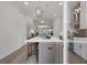 Open-concept kitchen boasts waterfall island, modern fixtures and great natural light at 4200 Legacy Ln # 22, Acworth, GA 30101