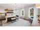 Inviting main bedroom with a large bed, decorative lighting, and light colored walls at 4200 Legacy Ln # 22, Acworth, GA 30101