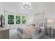 Bright main bedroom with large windows, soft carpet, and elegant decor for a relaxing retreat at 11255 Wittenridge Dr, Alpharetta, GA 30022