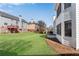 Wide backyard space showing a well maintained lawn on a sunny day at 1107 Carroll Ct, Norcross, GA 30071