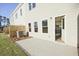 Home backyard with patio access to the kitchen at 213 Admor Ln, Acworth, GA 30102