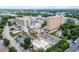 Aerial shot of a large hospital complex surrounded by trees, streets, and other buildings in an urban area at 375 Highland Ne Ave # 913, Atlanta, GA 30312