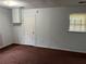 An unfinished basement providing a blank canvas for customization, with potential for additional living space at 226 Walnut Nw St, Atlanta, GA 30314