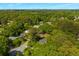 Overhead view of neighborhood showcases lush trees and greenery at 3176 Gablewood Ct, Decatur, GA 30033