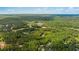Expansive aerial view of wooded property, lush greenery, and beautiful neighborhood at 9179 Selborne Ln, Chattahoochee Hills, GA 30268
