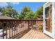 Wooden balcony featuring a view of the parking lot at 323 8Th Ne St # 7, Atlanta, GA 30309