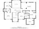 Detailed floor plan showcasing bedroom and primary bedroom sizes and layout at 420 Big Bend Trl, Sugar Hill, GA 30518