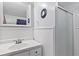 Well-lit bathroom with a shower and sink, showcasing a clean and functional design at 1081 Longley Nw Ave, Atlanta, GA 30318