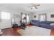 Spacious living room with hardwood floors, natural light, and neutral color palette at 1081 Longley Nw Ave, Atlanta, GA 30318
