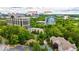 Aerial view showcasing the property's proximity to both Truist Park and The Battery entertainment district at 1250 Parkwood Se Cir # 1203, Atlanta, GA 30339