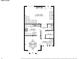 Main floor plan featuring living room, kitchen, dining room, and foyer dimensions and layout at 249 Sycamore Pl, Decatur, GA 30030