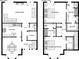 Two story floor plan featuring bedrooms, bathrooms, living room, kitchen, dining room, and foyer at 249 Sycamore Pl, Decatur, GA 30030