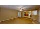 Open floor plan showcasing a combined living room and kitchen area at 5246 Salem Springs Pl, Lithonia, GA 30038