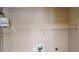 Clean utility room with water heater and wire shelving at 5246 Salem Springs Pl, Lithonia, GA 30038