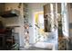 Kitchen with stainless steel countertops and shelving at 118 Waverly Way, Atlanta, GA 30307