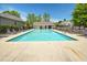 Enjoy the community pool, perfect for relaxation with abundant lounge chairs and a pool house at 11865 Brisbane Dr, Alpharetta, GA 30009
