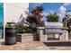 Outdoor grill featuring a built in prep area with a stone patio at 3324 Peachtree Ne Rd # 1407, Atlanta, GA 30326