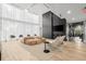 Bright lounge area with high ceilings, comfortable seating, and access to a modern fitness center for residents at 3324 Peachtree Ne Rd # 1407, Atlanta, GA 30326