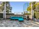 Comfortable rooftop patio featuring modern outdoor furniture at 3324 Peachtree Ne Rd # 1407, Atlanta, GA 30326