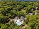 Overhead view showcasing a pool, lush yard, and a charming covered area enhancing outdoor enjoyment at 3848 Saint Annes Ct, Duluth, GA 30096
