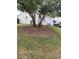 Tree lined backyard with lush green lawn and partial fencing at 636 North Ave # H-10, Jonesboro, GA 30236