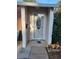 Close-up of the home's entry way, showcasing the front door and welcoming decor at 636 North Ave # H-10, Jonesboro, GA 30236