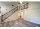 Spacious foyer features a staircase and a view into other rooms at 3563 Brenda Ct, Douglasville, GA 30135