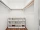 Walk-in closet with custom shelving for optimal organization at 5259 Sugar Ridge Dr, Sugar Hill, GA 30518
