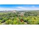 Aerial view showing proximity to city at 1438 N Crossing Ne Dr, Atlanta, GA 30329