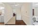 This hallway leads to bathroom and main bedroom at 3441 Sherrod Sw Dr, Marietta, GA 30060
