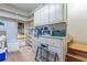 Basement storage with built-in cabinets and shelving, plus access to additional space at 3441 Sherrod Sw Dr, Marietta, GA 30060