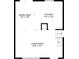 Layout of the second floor featuring kitchen, dining area and living room dimensions at 3819 Shane Ct, Ellenwood, GA 30294