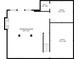 Basement layout with large recreation room, utility, and walk-in closet spaces at 435 Chantenay Pl, Alpharetta, GA 30022