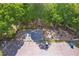 Aerial view of the basketball court, playground, and parking area at 435 Chantenay Pl, Alpharetta, GA 30022