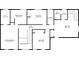 Second floor plan showcasing bedrooms, bathrooms, hall, and Primary suite layout at 435 Chantenay Pl, Alpharetta, GA 30022